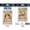 ONE PIECE - nalepke - 16x11cm/ 2 lista - Wanted Luffy/ Zoro