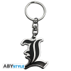 DEATH NOTE - obesek za klju?e -  L - Symbol 