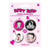 Betty Boop Badge Pack (4)
