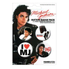 Michael Jackson Button Badge 4-Pack Design 1