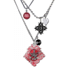 Twilight Eclipse Necklace Team Edward with Filigree Triple