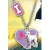 The Adventures of Tintin Pendant with Chain Snowy Heart