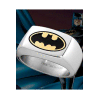 Batman Stainless Steel Ring Signet Oval Logo