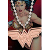Wonder Woman Stainless Steel Pendant with Chain Logo