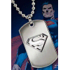 Superman Stainless Steel Dog Tag Logo