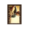 Bob Marley Lucite Keychain Natural Mystic