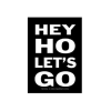 Ramones Lucite Keychain Hey Ho Let?s Go