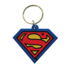 Superman PVC Keychain Shield