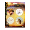 The Hobbit Pin-Back Button 4-Pack Set A