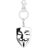 V for Vendetta Metal Key Ring Mask