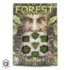 Forest Dice Set (Green & Black)