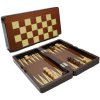 Chess-Backg, set Printed Poly, lacquered 30 cm,