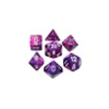 Poly 7-Sets Festive? Violet w/white