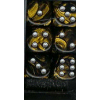 D6 16 mm (12 Dice) Leaf? Black Gold w/silver
