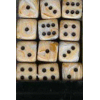 D6 12mm (36 Dice) Festive? Circus? w/black