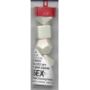 Opaque Polyhedral Ivory Set of 6 blank dice