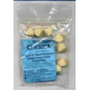 Opaque Polyhedral Ivory Bag of 10 Blank 10-sided dice