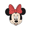 Disney Pillow Minnie Mouse Diva 34 x 29 cm