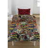 Marvel Comics Duvet Set Retro 135 x 200 cm