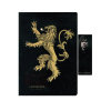 Game of Thrones Notebook & Magnetic Bookmark Set Lannister
