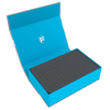 Box blue with 60 mm pick and pluck foam for custom projects