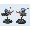 Discworld Miniature Nanny Ogg on broom (1)