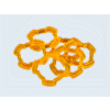 Wound Rings Orange (6)