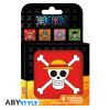 ONE PIECE - set 4 podstavkov -Skulls