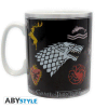 GAME OF THRONES - skodelica 460 ml - Sigiles and Throne