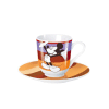 Mickey Mouse Espresso Mug with saucer Case Cocolat (2)
