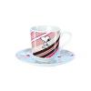Peanuts Espresso Mug with saucer Case Snoopy Flower Strip (2)