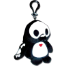 Skelanimals Plush Figure with Clip-On Pen (Penguin) 10 cm