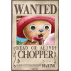 ONE PIECE - poster - Wanted Chopper (52x35)