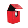 Flip Deck Case 100+ Leatherette Red