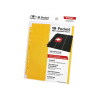 18-Pocket Side-Loading Pages Yellow