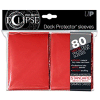 UP - Standard Sleeves - PRO-Matte Eclipse - Red (80 Sleeves)